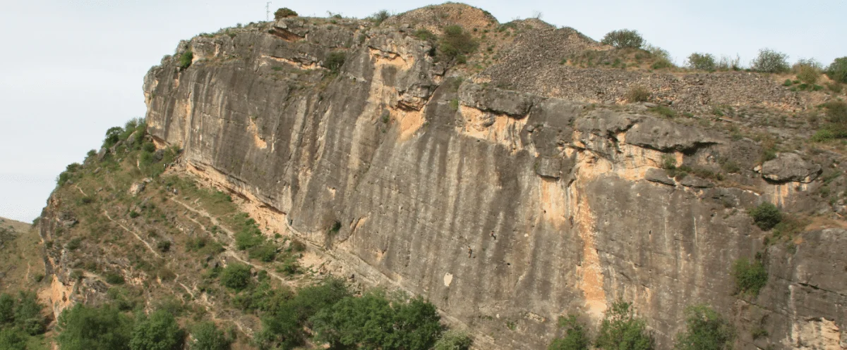 Muro de escalada de patones