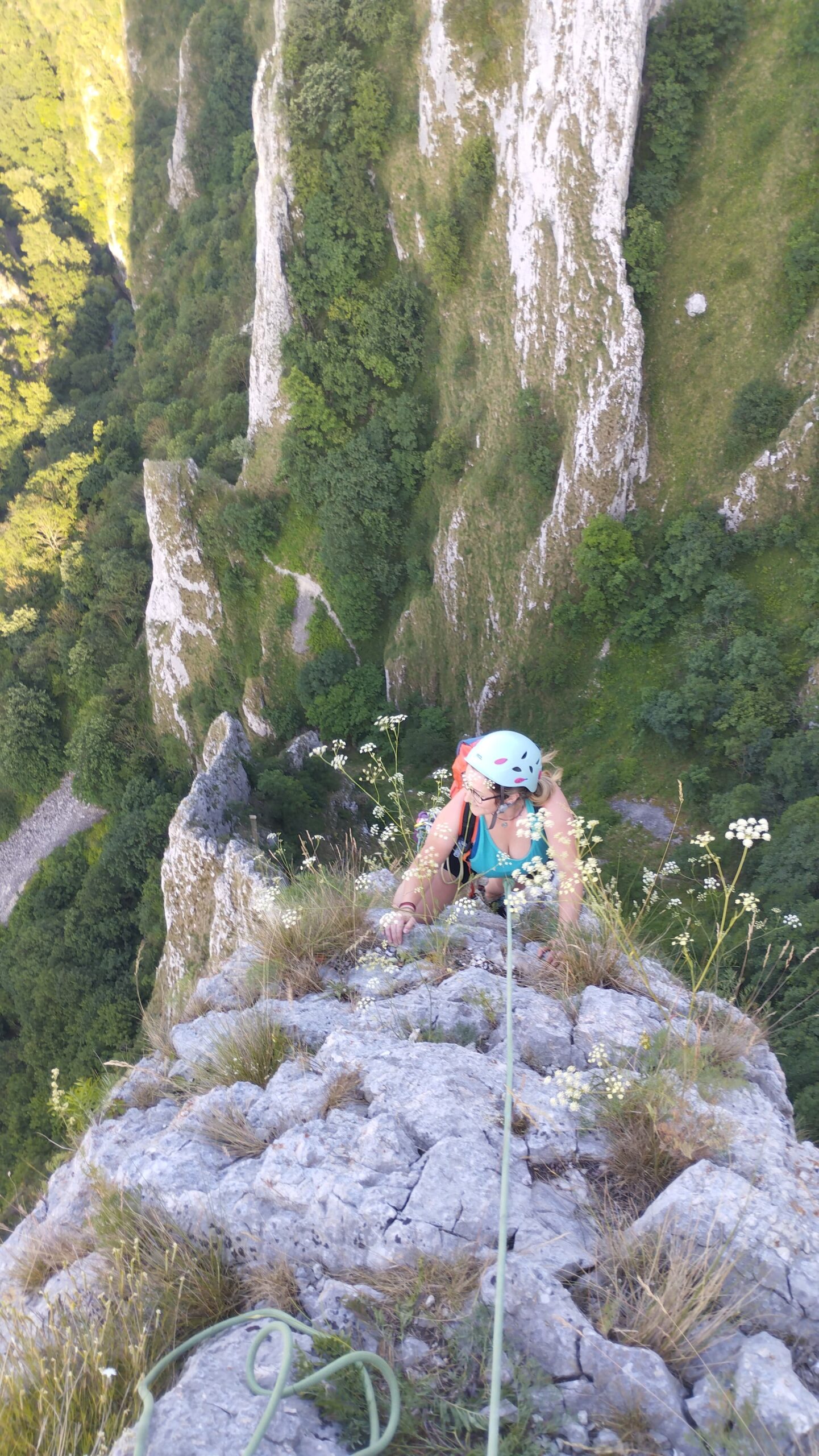 Escalando en cheilee turzi