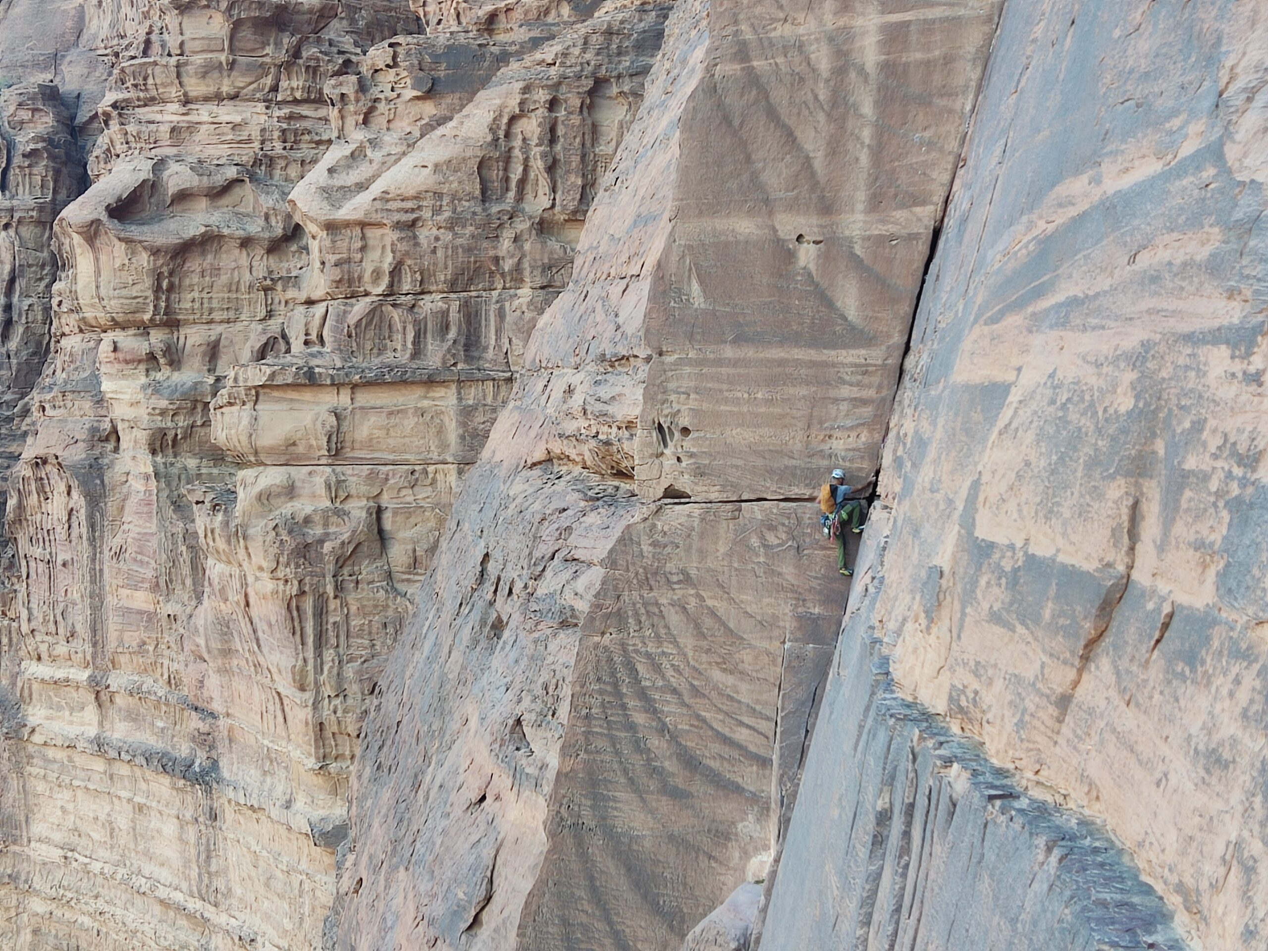 escalada guiada en jordania