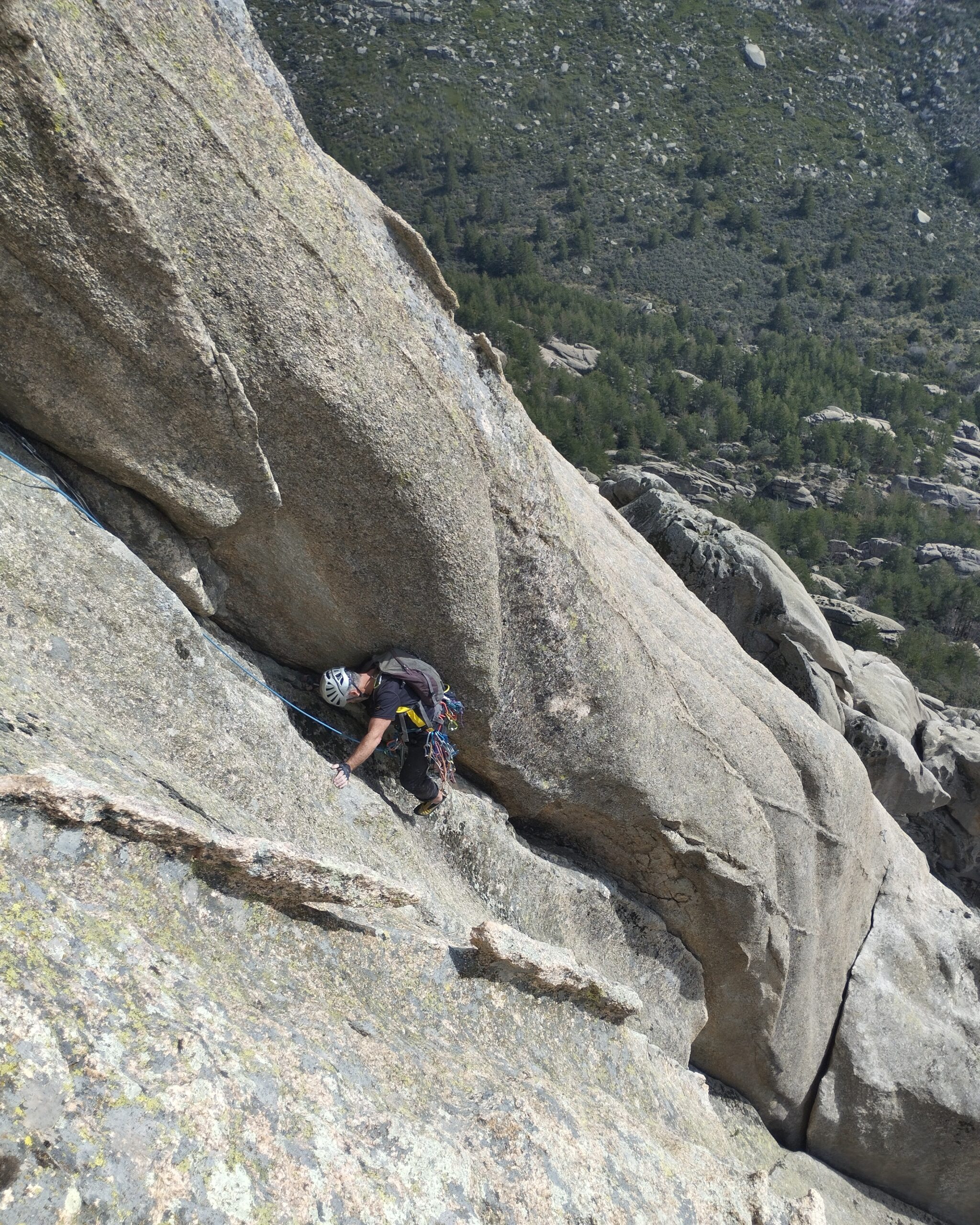 La Pedriza: escalada guiada